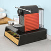 Suporte para cápsulas de café SoBuy FRG280-SCH com uma gaveta, preto