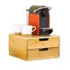 Suporte para cápsulas de café SoBuy FRG82-N com 2 gavetas