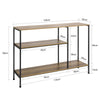 Mesa de entrada SoBuy FSB35-PF em madeira/preto