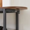 SoBuy FSB67-WS Mesa de Consola con 3 Estantes 110 x 25 x 86 cm
