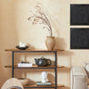 SoBuy FSB67-WS Mesa de Consola con 3 Estantes 110 x 25 x 86 cm