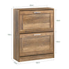 Sapateira SoBuy FSR137-F com 2 abas e 4 prateleiras