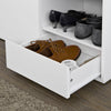 SoBuy FSR37-W Banco Zapatero con 1 cajón 1 puerta