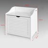Cesto para roupa suja SoBuy FSR40-W branco