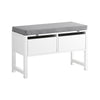 SoBuy FSR88-W Banco Zapatero con 2 cajones