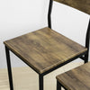 SoBuy FST72-Nx4 4 Sillas de Comedor Restaurante Sala Cocina