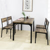 SoBuy FST72-Nx4 4 Sillas de Comedor Restaurante Sala Cocina