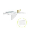 Mesa de parede rebatível SoBuy FWT03-W para sala de jantar, quarto, secretária 60x40 cm branca