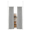 Cortinas SoBuy KLS12-HG Largura (162-270) x Altura (199-285) cm