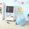 SoBuy KMB14-B Silla Infantil con diseño de Cerdo Azul
