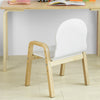 SoBuy KMB24-Wx2 Sillas Infantiles x2 con 4 Alturas de Asiento Diferentes 23-35 cm