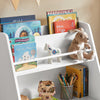 SoBuy KMB34-W Librería Infantil con compartimentos de almacenamiento y 3 cestas