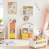 SoBuy KMB48-W Librería infantil con 2 Cestas y 2 Estantes