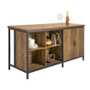 SoBuy KNL01-F Aparador Buffet Moderno con 2 puertas y 4 compartimentos