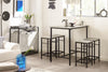 Mesa alta de bar e bancos SoBuy OGT11-HG x4