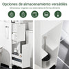 Prateleira estreita para nicho de casa de banho BZR111-W, pré-venda - SoBuy
