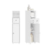 SoBuy BZR219-W Armario Estrecho de Baño 20x20 cm Sostenedor de papel Higiénico