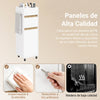 SoBuy BZR225-WN Mueble Auxiliar Estrecho con Ruedas Estrecho para Baño Blanco
