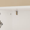 SoBuy BZR241-E-W Columna de baño blanca con 3 puertas 60x30x180 cm