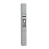 Armário alto para casa de banho SoBuy BZR34-HG, armário alto para casa de banho, cinzento