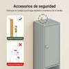 Armário alto para casa de banho SoBuy BZR34-HG, armário alto para casa de banho, cinzento