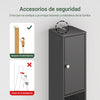 Armário de casa de banho SoBuy BZR34-SCH com 2 portas e 1 gaveta, preto
