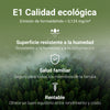 Carrinho de compras estreito BZR54-WN com 1 tabuleiro amovível e 3 gavetas, cor natural