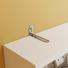 SoBuy FHK39-W Mueble de entrada estrecho con zapatero Blanco 70x12x190 cm