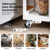 Detalle 4 ruedas 2 con freno carrito auxiliar SoBuy FKW111-WN movilidad estabilidad cocina