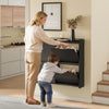 SoBuy FSR100-E-SCH Zapatero Estrecho con Luz LED Sensor y 19 cm de Fondo