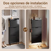 SoBuy FSR151-H-E-SCH Zapatero Recibidor con Luz LED Sensor y 19 cm de Fondo