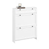 Preventa-SoBuy FSR207-W Zapatero Estrecho Recibidor con Cajón y 2 Puertas Blanco