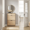 SoBuy FSR212-N Zapatero Estrecho Madera 24cm con cajón y 2 puertas