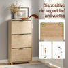 SoBuy FSR213-N Zapatero Estrecho Madera 24cm Diseño nórdico