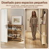 SoBuy FSR214-N Zapatero Estrecho 24cm para Entrada Madera para Zapatos hasta Talla 47