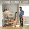 SoBuy FSR214-N Zapatero Estrecho 24cm para Entrada Madera para Zapatos hasta Talla 47