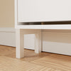 SoBuy FSR230-W Zapatero Estrecho con Puertas Abatibles Blanco 83x14x117.5 cm