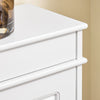 SoBuy FSR78-LW Sapateira estreita com 2 abas e 1 gaveta para entrada e corredor 75x96x24 cm