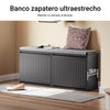 Banco para sapatos SoBuy FSR98-XL-SCH com assento para 8 a 10 pares de sapatos | Preto 100 x 26 x 46 cm