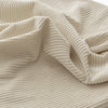 SoBuy FST101-MI Sofá cama 2 plazas convertible de pana beige Multifuncional para espacios pequeños