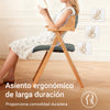 Preventa-SoBuy FST98-SG Silla de Madera con Cojín para Comedor Plegable y Montada Gris Oscuro