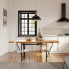 SoBuy FWT113-N Mesa Plegable y Extensible para 2-8 personas | para Comedor, Oficina