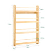 Preventa-SoBuy KMB08-N Librería infantil con 4 Estantes L80cm Natural
