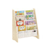 SoBuy KMB50-N Librería Infantil para niños con 4 estanterías y 3 Bolsillos