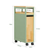 SoBuy NSR14-GR Carrito Auxiliar Multiusos con Ruedas Verde 50x20x79 cm