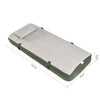 SoBuy OGS32-II-GR-P01 Colchón Hinchable para 1 personas con bomba de pie integrada – 191x76x22cm