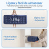 SoBuy OGS32-II-HG-P01 Colchón Hinchable para 1 personas con bomba de pie integrada Gris 191x76x22cm