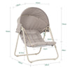 SoBuy OGS62-MI Columpio Jardin Exterior Silla Mecedora Beige