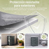 SoBuy OGS63-DG Cobertizo de Basura con Puerta cerrable Gris Oscuro 69x80x116 cm