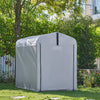 SoBuy SDA11-SIL Lona de substituição para abrigo de jardim exterior SoBuy KLS11 120x176x163 cm